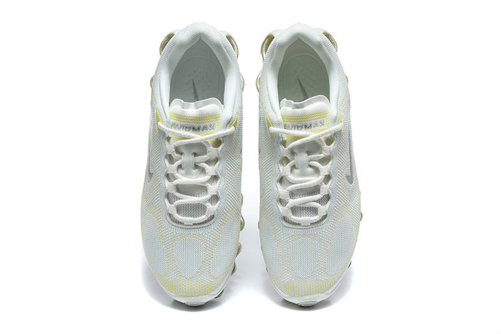 Nike Air Max Scorpion Sneakers White and Pale Yellow