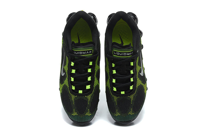 Nike Air Max Black and Volt Green Sneakers