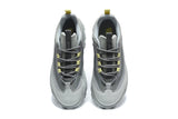 The North Face Hiking Sneakers, Gray with Yellow Accents