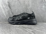 New Balance Black Mesh Sneakers with Chunky Sole